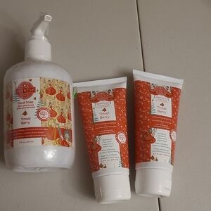 Scentsy Tinsel Berry Hand Soap and Hand Cream Set - Festive Red! New!!
